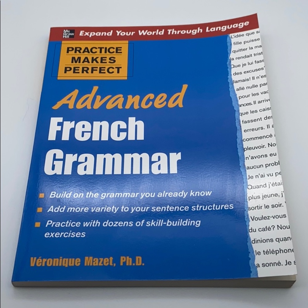 Advanced French Grammar Workbook